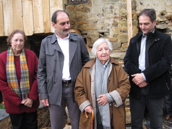 Natividad Villoldo, Francisco Simón, Concha Casado y José Ramón Ortiz